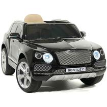 Mini Carrinho Infantil Elétrico Bentley Bentayga - Preto a Bateria Motorizado para Criança