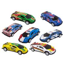 Mini Carrinho Metal Brinquedo Lembrancinha Festa Fricção Prenda Criança Infantil