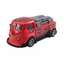 Mini Carrinho Pull Back Garagem S.A. Turbo Aventura - Azul