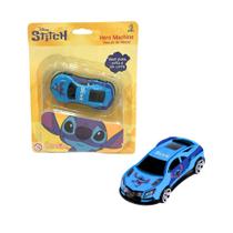 Mini Carrinho Pull Back Stitch Azul Mini Carrinho Pull Back Stitch Azul