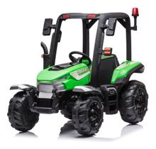 Mini Carrinho Trator Infantil Elétrico Potente 12v 110v/220v Cor Verde Mini Carrinho Trator Infantil Elétrico Potente 12v 110v/220v Cor Verde