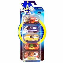 Mini Carrinhos à Fricção - Sonic - 5 Hero Machine - Candide Mini Carrinhos à Fricção - Sonic - 5 Hero Machine - Candide