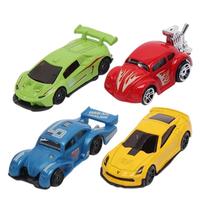 Mini carrinhos Road Diary 4 unidades