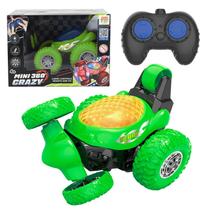 Mini Carro 360 Crazy Com Controle Rodas Adaptáveis E Giros Incríveis Luz De Led Mini Carro 360 Crazy Com Controle Rodas Adaptáveis E Giros Incríveis Luz De Led
