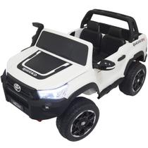 Mini Carro Caminhonete Elétrico Infantil Criança 12V Toyota Hilux Controle Remoto Brinqway Bw-190