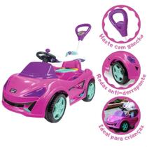 Mini Carro De Passeio Infantil Com Haste Direcionáve Maral - Maral Brinquedos