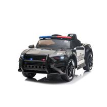 Mini Carro De Polícia Elétrico 12V