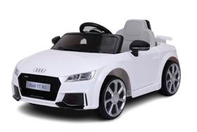 Mini Carro Elétrico 6v Audi TTRS Infantil Bateria Branco Controle Remoto - Zippy Toys