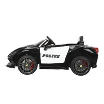 Mini Carro Elétrico A Bateria VIatura 12V Sirene Luz Led