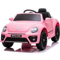 Mini Carro Elétrico Importway 6V Beetle Dune Bw274Rs - Rosa