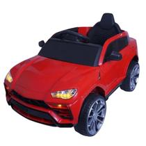 Mini Carro Eletrico Infantil 12v Com Controle Vermelho