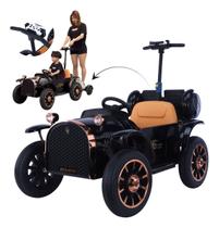 Mini Carro Elétrico Infantil 12v Modelo Retrô Importway BW123 Cor PretoVoltagem Do Carregador 110v/220v Mini Carro Elétrico Infantil 12v Modelo Retrô Importway BW123 Cor PretoVoltagem Do Carregador 110v/220v