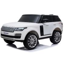 Mini Carro Elétrico Infantil 24V Range Rover Homologado Controle Branco Brinqway Bw-122br