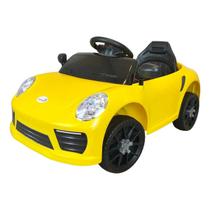 Mini carro eletrico infantil amarelo importway bw394am 6v