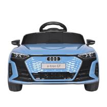 Mini carro eletrico infantil audi etron gt 6v azul - importway