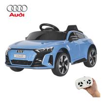 Mini carro elétrico infantil audi etron gt 6v bw273 cor:azul Mini carro elétrico infantil audi etron gt 6v bw273 cor:azul