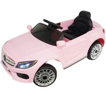 Mini Carro Elétrico Infantil Criança 6V com Controle Remoto Importway Mercedes Rosa BW-007-RS Mini Carro Elétrico Infantil Criança 6V com Controle Remoto Importway Mercedes Rosa BW-007-RS