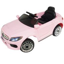 Mini Carro Elétrico Infantil Criança 6V com Controle Remoto Importway Mercedes Rosa BW-007-RS Mini Carro Elétrico Infantil Criança 6V com Controle Remoto Importway Mercedes Rosa BW-007-RS