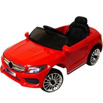 Mini Carro Elétrico Infantil Criança 6V com Controle Remoto Importway Mercedes Vermelho BW-007-VM