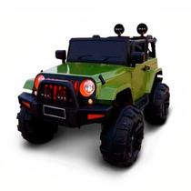 Mini Carro Elétrico Infantil Importway BW028 Estilo Jeep Com Controle Remoto