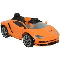 Mini Carro Elétrico Infantil Lamborghini Centenari 12V Motorizado Controle Laranja Importway Bw305lr