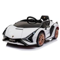 Mini carro elétrico infantil lamborghini sian 6v branco Mini carro elétrico infantil lamborghini sian 6v branco
