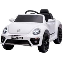 Mini Carro Elétrico Infantil Volkswagen Beetle Dune Bateria 6V Motorizado Importway Bw-274 Controle