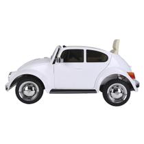 Mini Carro Elétrico Para Crianças Beetle Vw Com Luz e Som