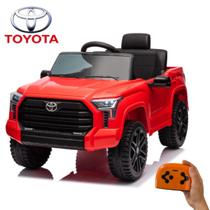 Mini Carro Elétrico Toyota Tundra Vermelho 12v Licenciado, Controle Remoto, Luzes e Som Mini Carro Elétrico Toyota Tundra Vermelho 12v Licenciado, Controle Remoto, Luzes e Som