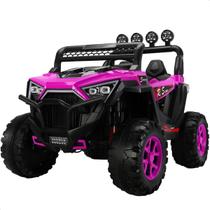 Mini Carro Jipe Elétrico Utv 4x4 Com Controle Luz Som