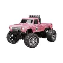Mini Carro Off-road Com Controle Remoto Em Escala 1:64 Para Crianças Com Iluminação Legal E Absorção