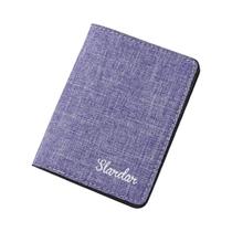 Mini Carteira Fina De Couro PU Macio Para Homens Porta-cartões Fina Pequena Bolsa Curta Para Cartão