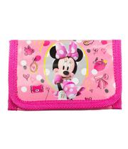 Mini Carteira Infantil Rosa Minnie 8x12cm - Disney