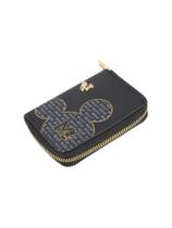 Mini Carteira Mickey Mouse Porta Cartões CA27884 PRETO