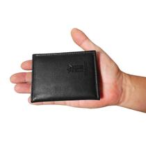 Mini Carteira TN 04 - Carteira Pequena de Bolso em Couro (426TN04) Slim - Porta CNH, Cartões, Cédulas