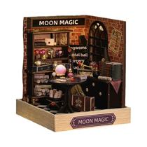 Mini Casa De Bonecas DIY: Quebra-Cabeça De Montagem De Móveis, Kit Pequeno De Brinquedos De Madeira