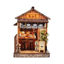 Mini Casa De Madeira Estilo Taverna Japonesa Com Luzes, Decoração Para Casa, Artesanato DIY, Mini Casa De Madeira Estilo Taverna Japonesa Com Luzes, Decoração Para Casa, Artesanato DIY,