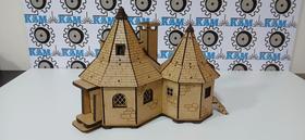 Mini Casa Do Hagrid - Harry Potter Quebra-cabeça Mdf
