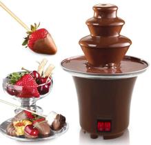 Mini Cascata Fonte De Chocolate Fondue Eletrica 127V