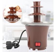 Mini Cascata Panela Fondue Eletrica Fonte De Chocolate