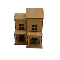 Mini casinha 2 andares l12,5 x c10,5 x a15,5