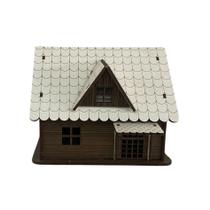 Mini casinha m8 decoração enfeite l14,5 x c15 x a12,5