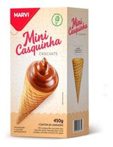 Mini Casquinha Sorvete Crocante 60 Uni Cx 450g