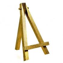 Mini Cavalete Dourado Decorativo