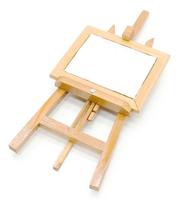 Mini Cavalete S/ Verniz Natural Luarte