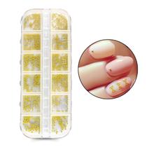Mini Caviar Dourado Decoração Unha Adesivo Manicure Nail Art Mini Caviar Dourado Decoração Unha Adesivo Manicure Nail Art