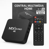 Mini Central HDMI com Controle Remoto Multimídia 4K Conexão Wi-Fi - Genérica