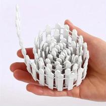 Mini Cerca de Madeira para Jardim de Fadas - Decoração Durável para Vaso de Flores