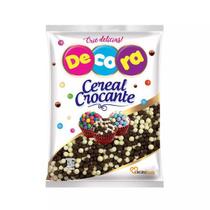 Mini Cereal Crocante Branco Preto Aprimora Sorvete Açaí 80g