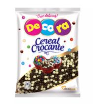 Mini Cereal Crocante Cacau Food 500g Branco E Preto